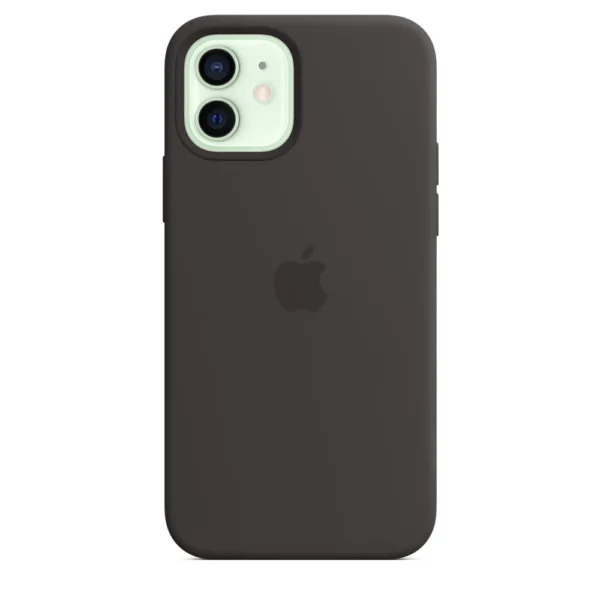 iPhone 12 | 12 Pro Original Silicone Case with MagSafe Supported | Black