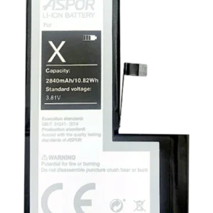 Aspor iPhone X Battery