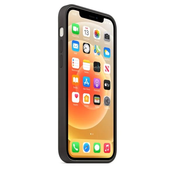iPhone 12 | 12 Pro Original Silicone Case with MagSafe Supported | Black - Image 12