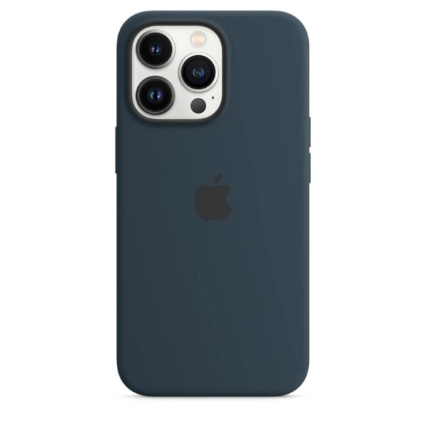 iPhone 13 Pro Silicone Case | Abyss Blue - Image 2