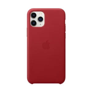 iPhone 11 Pro Max Leather Case | Red